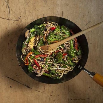 Singapore Noodles with Furikake