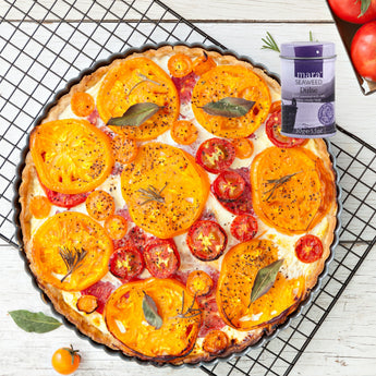 Caramelised Tomato Tart with Dulse