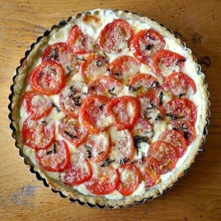 Caramelised Tomato Tart with Dulse