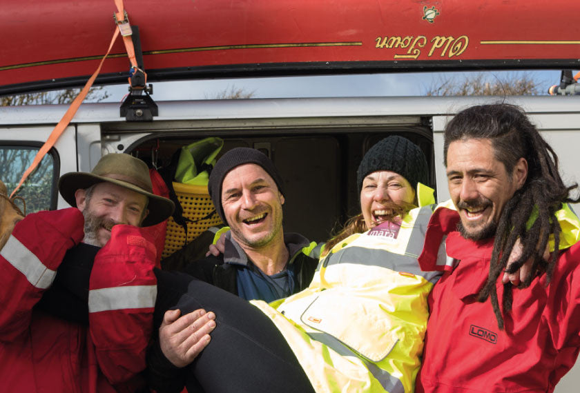 Mara "SeaEO" Fiona Houston and harvesting team