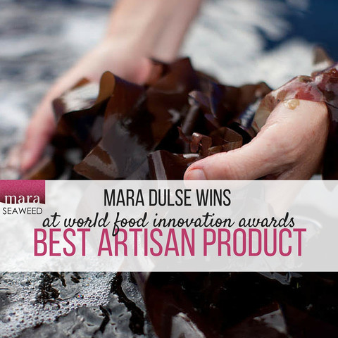mara dulse wins world innovation award best new artisan food