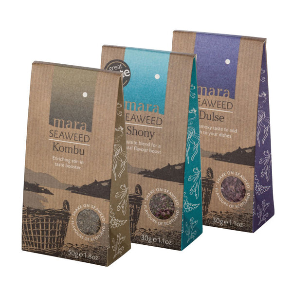Mara Seaweed Flakes - Selection of Pouches