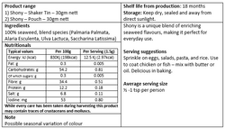 Mara Seaweed Flakes - Selection of Pouches