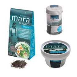 Shony collection of pouch, tin, and tub